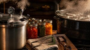 pressure canning vs water bath pressure canning vs water bath
