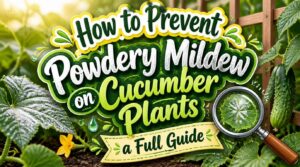 prevent powdery mildew cucumber plants