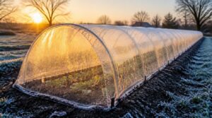protect direct-sown rows protect direct-sown rows