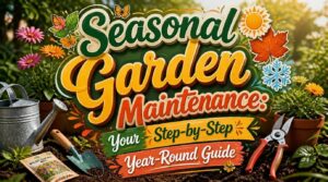 seasonal garden maintenance