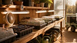 set up shared seed stations set up shared seed stations