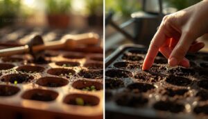 sow at proper depth sow at proper depth