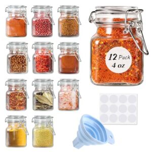 SPANLA Spice Jars, 12 Pack B07TYV75FC