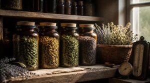 storing dried herbs storing dried herbs
