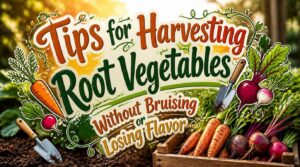 tips for harvesting root vegetables