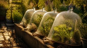 vent cloches during warm days vent cloches during warm days