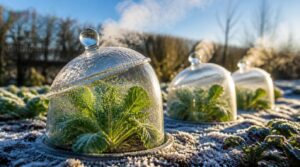 vent cloches on sunny winter days vent cloches on sunny winter days