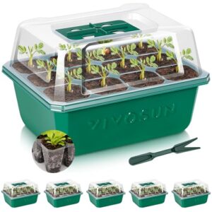 VIVOSUN 6 Pack Seed Starter Trays, B09LQFNH6T