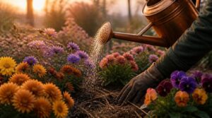 watering cool-season flowers watering cool-season flowers