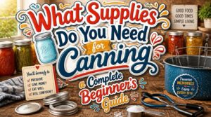 what supplies do you need for canning what supplies do you need for canning