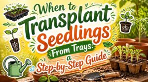 when to transplant seedlings from trays when to transplant seedlings from trays