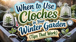 when to use cloches in winter garden when to use cloches in winter garden