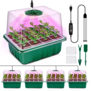 YAUNGEL Seed Starter Tray with B0BHNNJ1K2