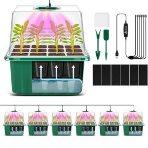 YAUNGEL Self Watering Seed Starter Trays B0DM239HMB